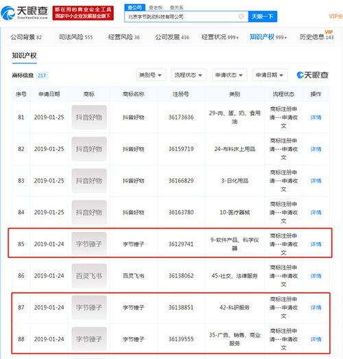字节跳动注册商标“字节锤子”，剑指软件与通信服务新赛道